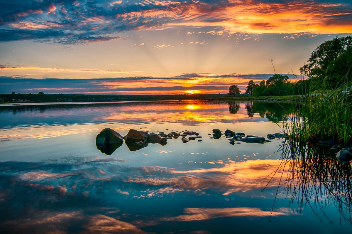 Sunset at Lane's by Christopher Green